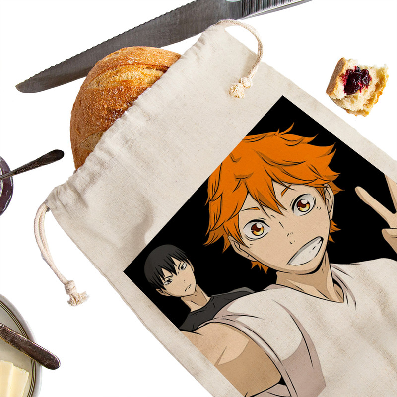 کیسه نان و سبزی ترمه طراحان ایده مدل انیمه آبشار سرنوشت Haikyu کد strm0597 - M