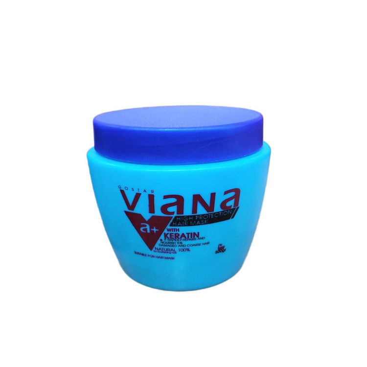 ماسک مو ترمیم کننده ویانا مدل KERATIN حجم 500 میلی لیتر