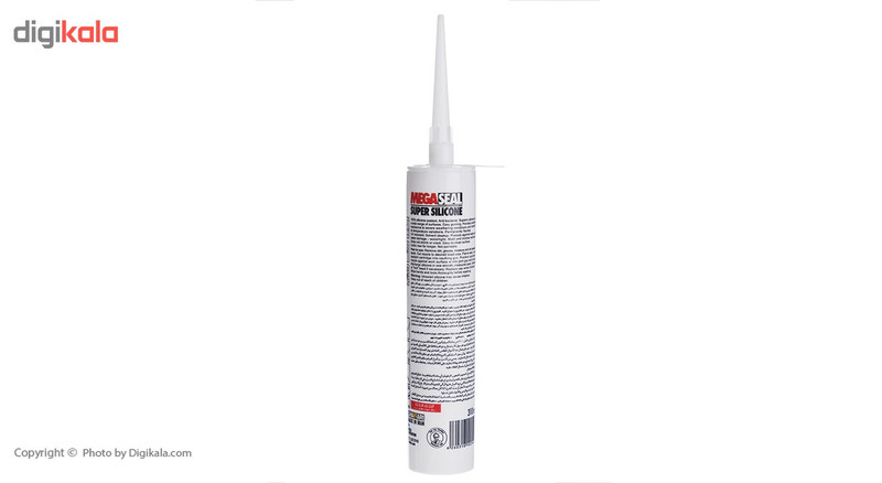 چسب درزگیر سیلیکونی غفاری مدل Super Silicone سفید 310 میلی