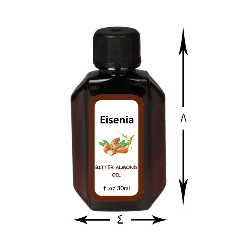 روغن مو آیزینیا مدل بادام تلخ حجم 30 میلی لیتر
