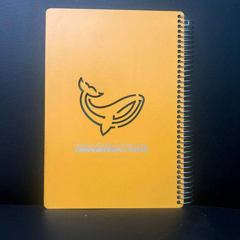دفتر یادداشت 100 برگ کتیبه قلم مدل immagination
