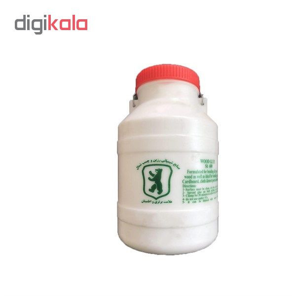چسب چوب صنایع شیمیایی رزین و چوب شمال کد 600 وزن 4 کیلوگرم