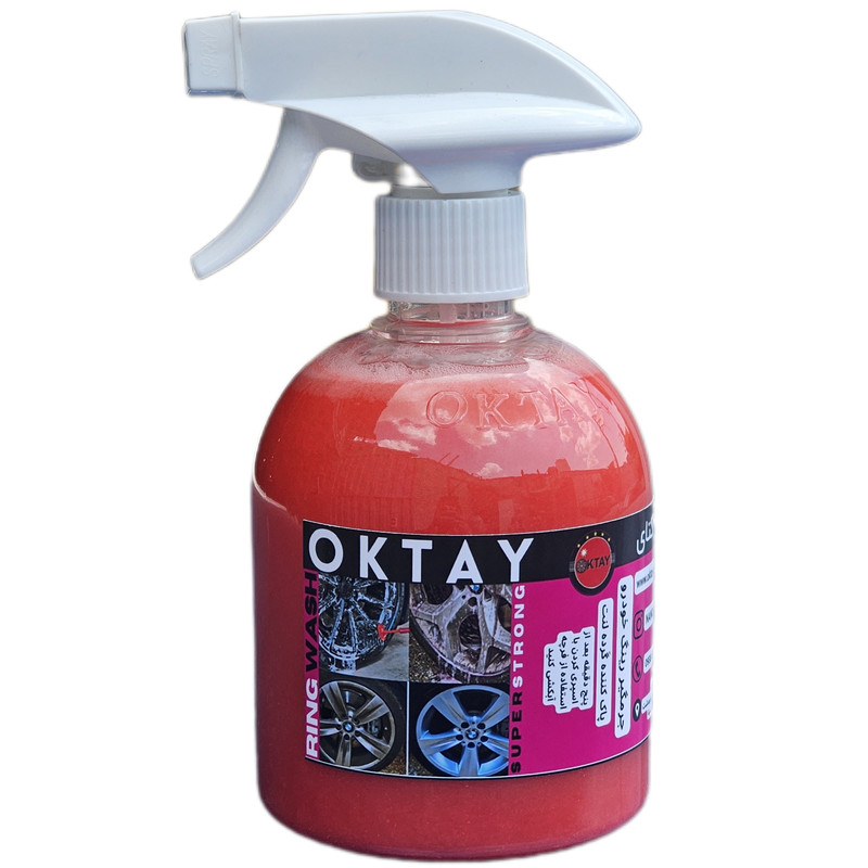 اسپری رینگ شوی خودرو نانو اکتای مدل cleaner حجم 500 میلی لیتر