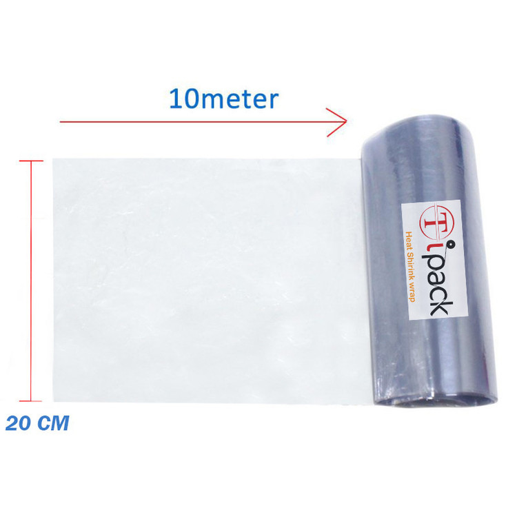 پلاستیک شیرینک حرارتی مدل تی پک کد 20CM طول 10 متر