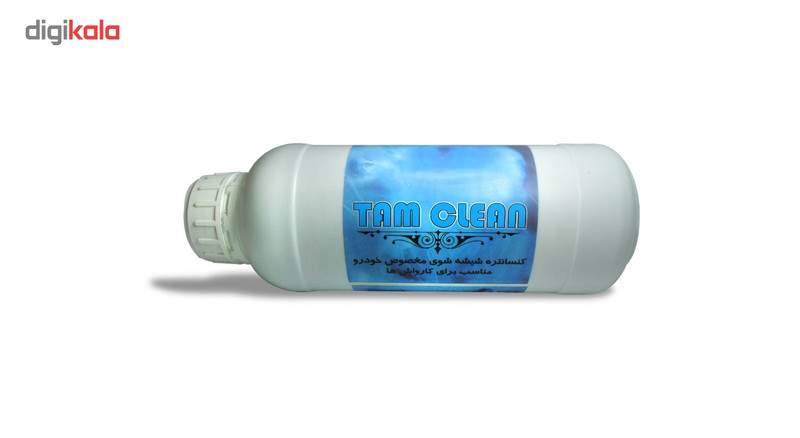 محلول کنسانتره شیشه شوی خودرو تام کلین مدل TC-100020WS حجم 1 لیتر