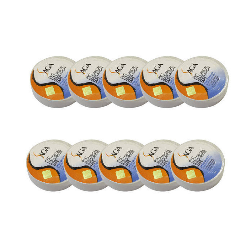 چسب برق ساگا مدل نسوز ZCAM بسته 10 عددی