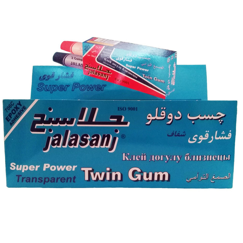 پک کامل چسب دوقلو جلاسنج مدل Super Power بسته 24 عددی