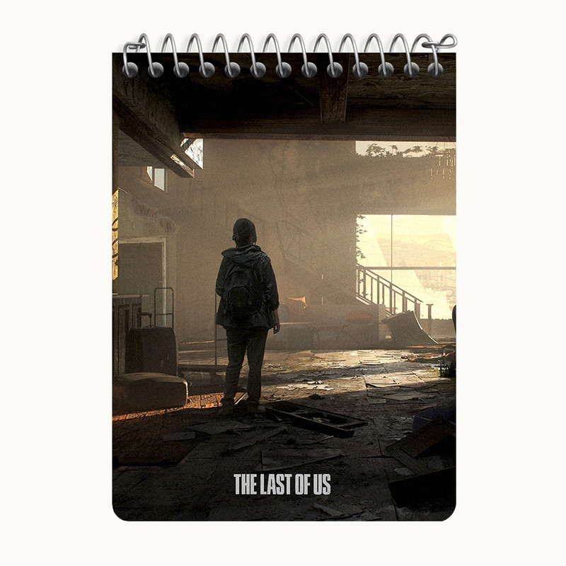 دفتر یادداشت 50 برگ خندالو طرح (The Last Of Us) آخرین بازمانده از ما کد N9301