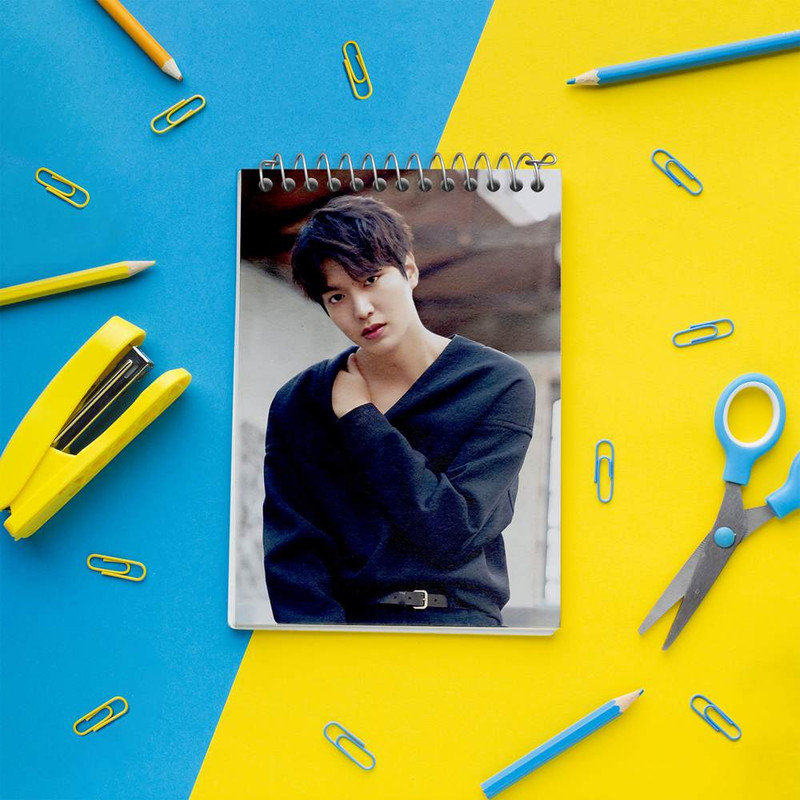 دفتر یادداشت 50 برگ خندالو مدل لی مین هو Lee min ho کد 12366
