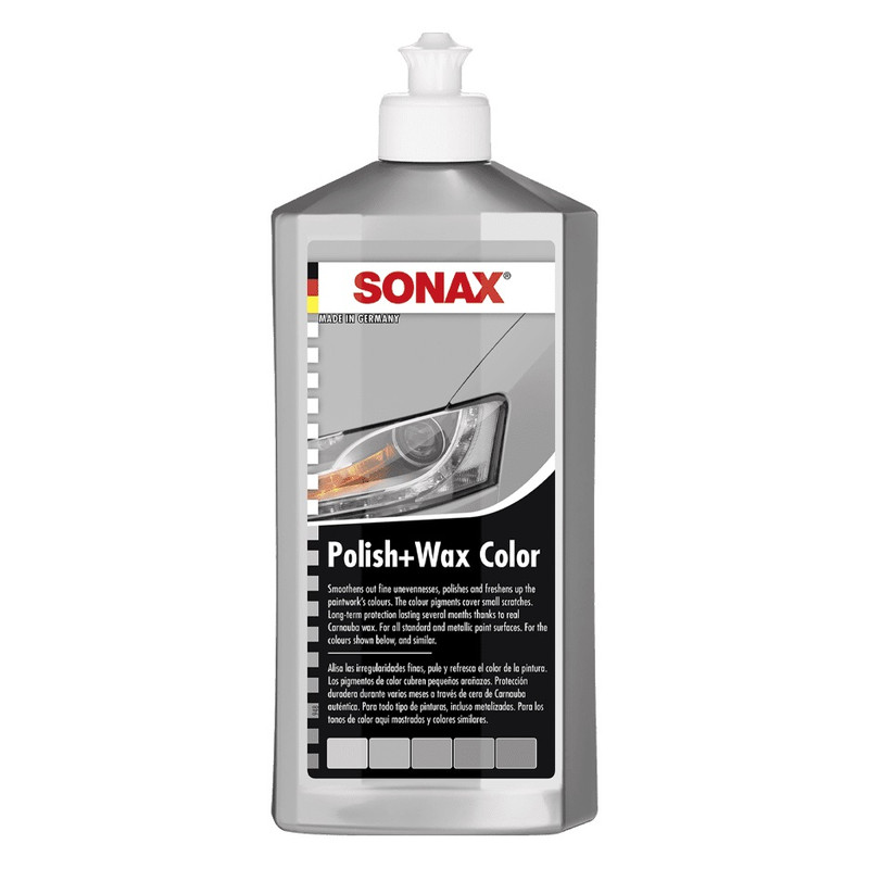 پولیش بدنه خودرو سوناکس مدل Silver Wax کد 097700 حجم 500 میلی لیتر