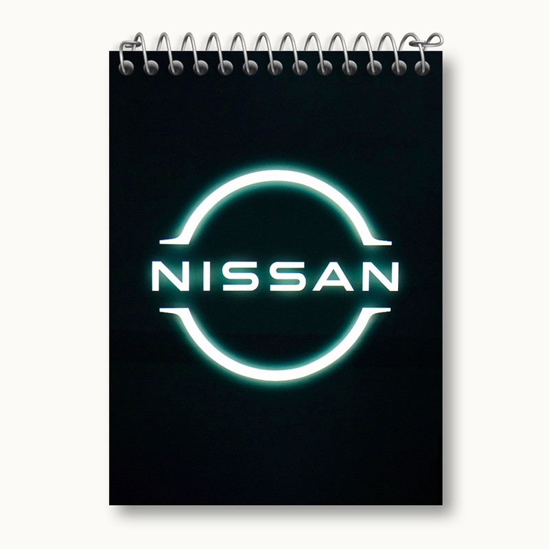 دفتر یادداشت 50 برگ خندالو مدل نیسان Nissan کد 30731