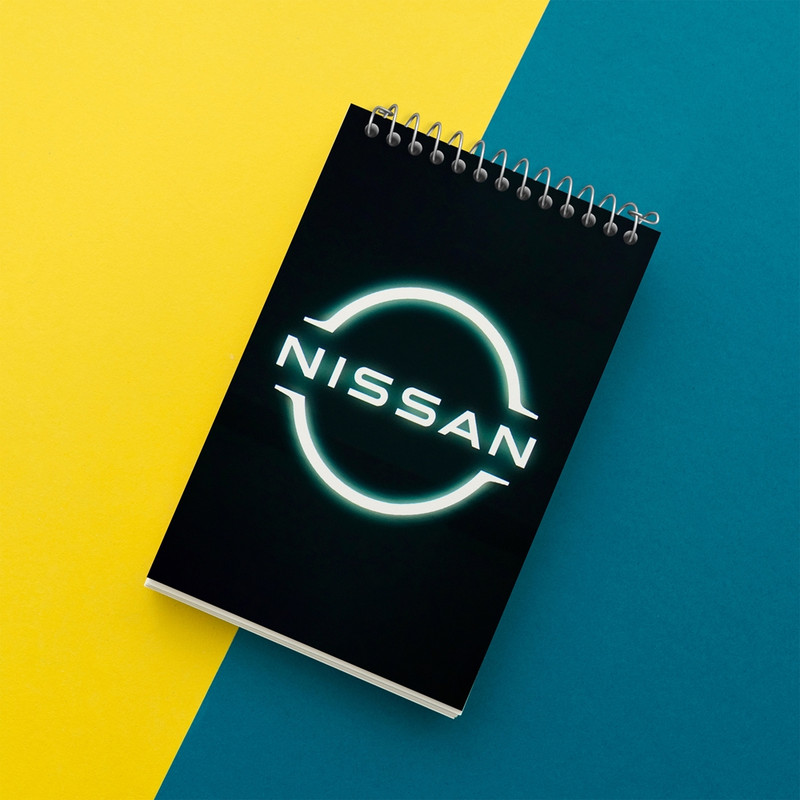 دفتر یادداشت 50 برگ خندالو مدل نیسان Nissan کد 30731