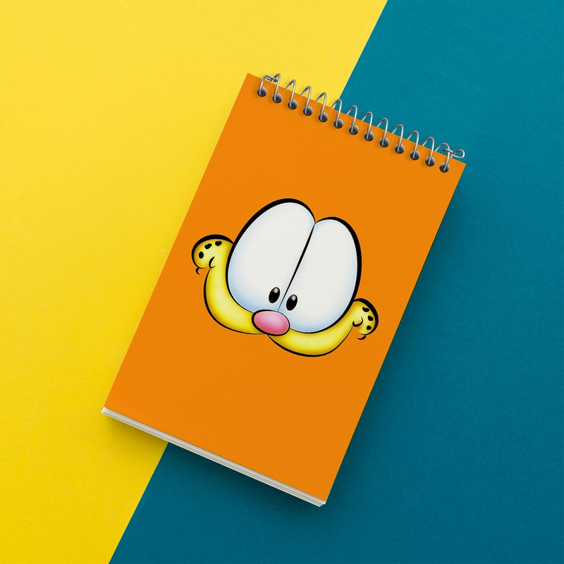دفتر یادداشت 50 برگ خندالو مدل گارفیلد Garfield کد 13829