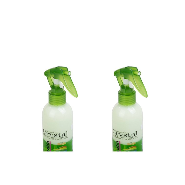 اسپری دوفاز مو کریستال مدل Hydrolyzed Keratin حجم 250 میلی لیتر مجموعه 2 عددی