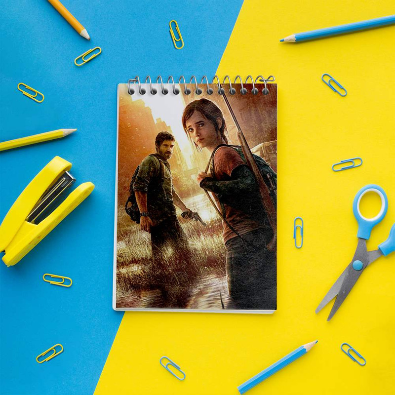 دفتر یادداشت 50 برگ خندالو مدل بازی د لست آف آس The Last Of Us کد 30090