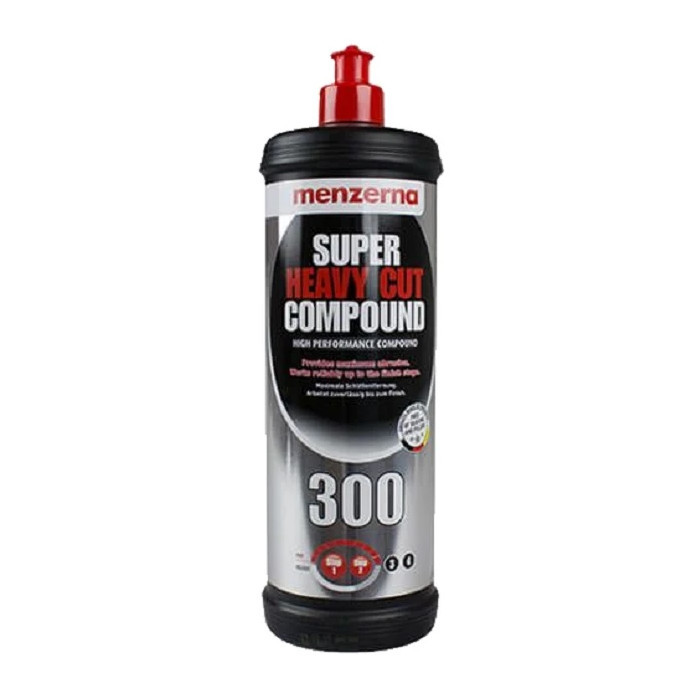 پولیش خیلی زبر منزرنا مدلSuper Heavy Cut Compound Improved Formula 300 حجم 1000 میلی لیتر