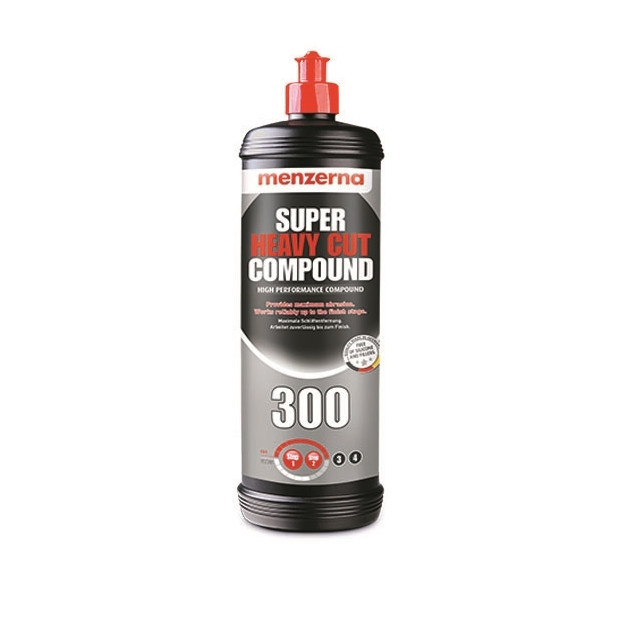 پولیش خیلی زبر منزرنا مدلSuper Heavy Cut Compound Improved Formula 300 حجم 1000 میلی لیتر