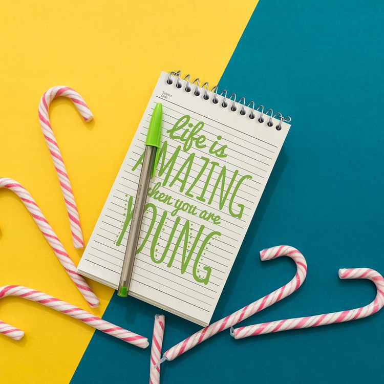دفتر یادداشت 50 برگ خندالو مدل بی ام دبلیو BMW کد 23636