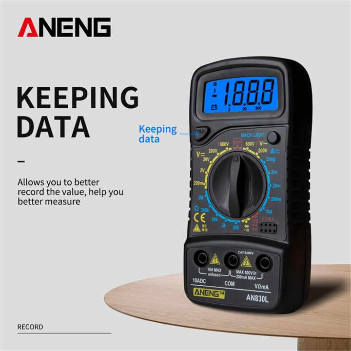 مولتی متر دیجیتال آننگ مدل AN830L