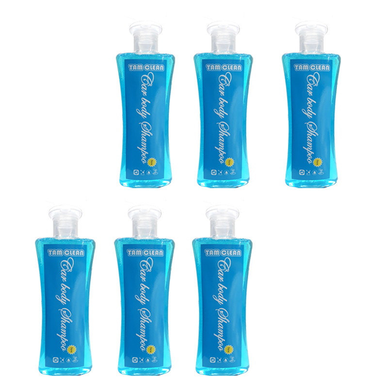 شامپو تمیز کننده بدنه خودرو تام کلین مدل TC-250cbs حجم 250 میلی لیتر بسته ۶ عددی