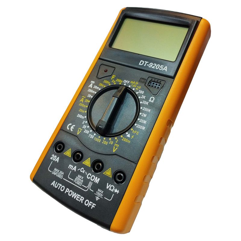 مولتی متر دیجیتال مدل DT-9205A
