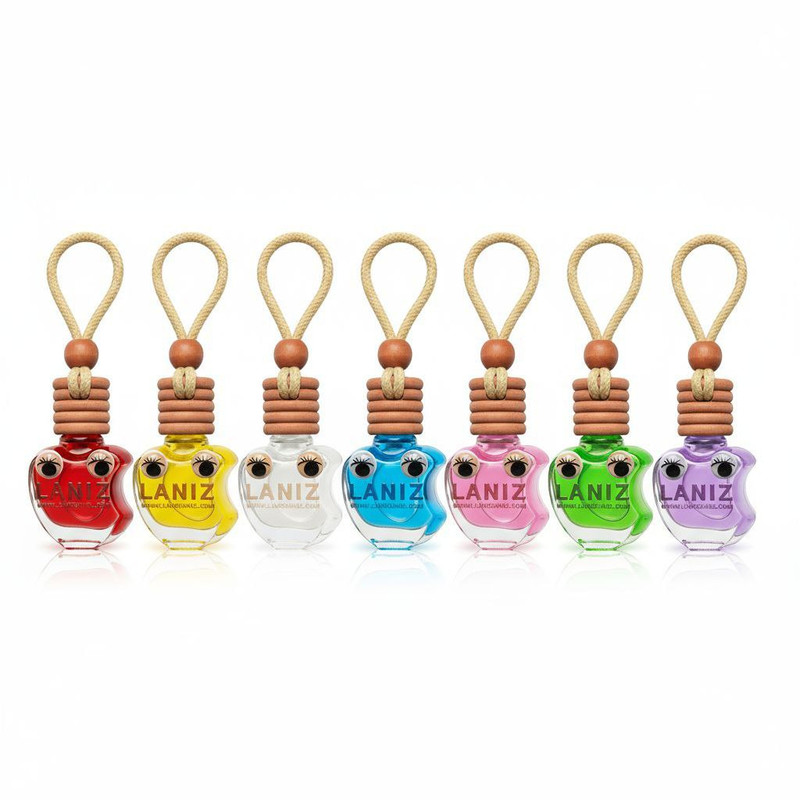 خوشبوکننده خودرو لانیز مدل لومینا با رایحه خس خس هندی حجم 12 میلیلیتر