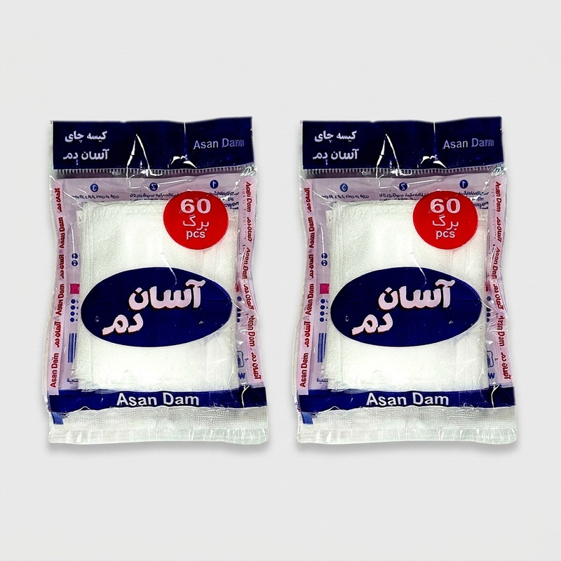 فیلتر چای آسان دم مدل اقتصادی دو بسته 60 عددی