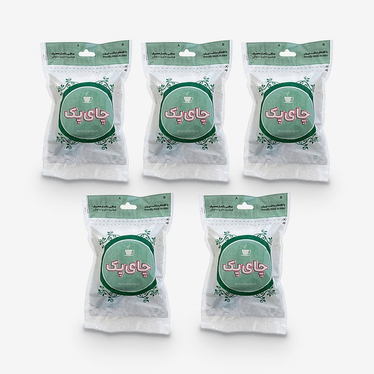 فیلتر چای چای پک مدل TP60 پنج بسته 60 عددی