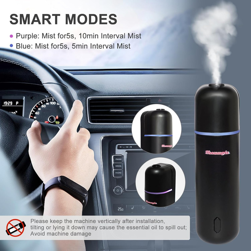 خوشبوکننده هوشمند خودرو مدل Ultrasonic با رایحه Sandal Wood حجم 30 میلیلیتر