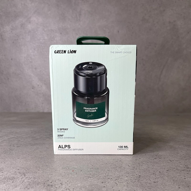 خوشبوکننده خودرو گرین لاین مدل ALPS با رایحه New Car حجم 130 میلی لیتر