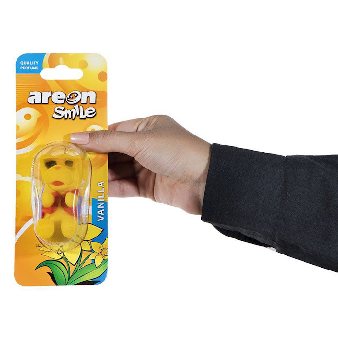 خوشبو کننده خودرو آرئون مدل Smile Vanilla بسته دو عددی