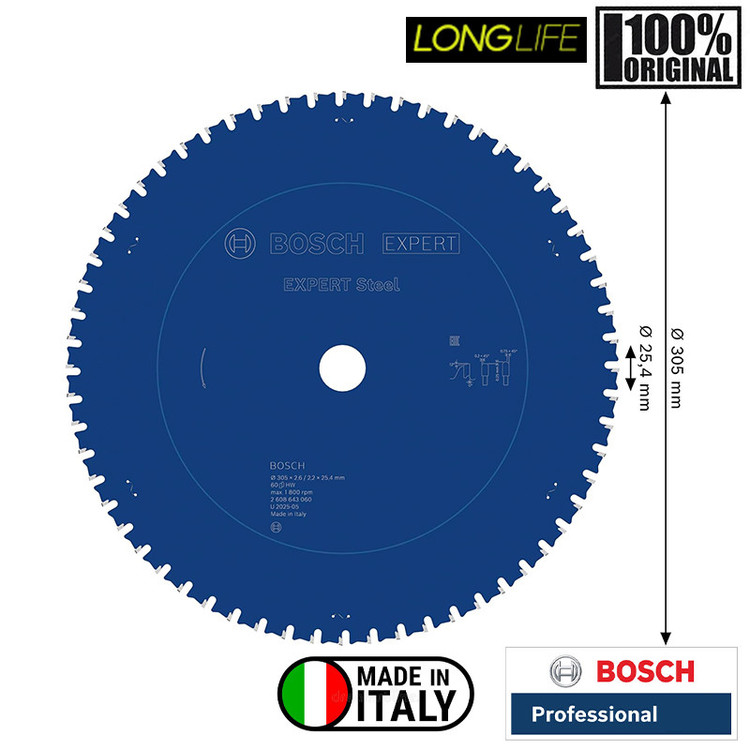 تیغه اره پروفیل بر بوش مدل Expert Steel Precisin 305 MM