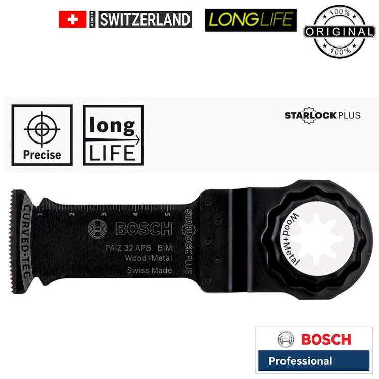 تیغ اره همه کاره بوش مدل Box Starlock 2608664131 مجموعه 5 عددی