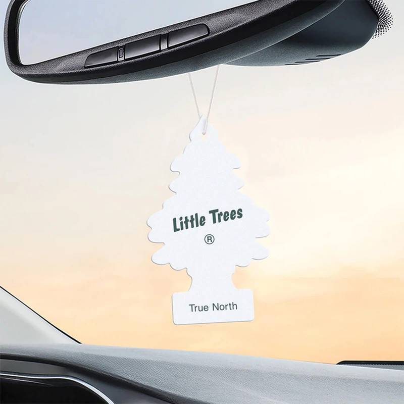 خوشبوکننده خودرو لیتل تریس مدل Trees رایحه True North بسته 3 عددی