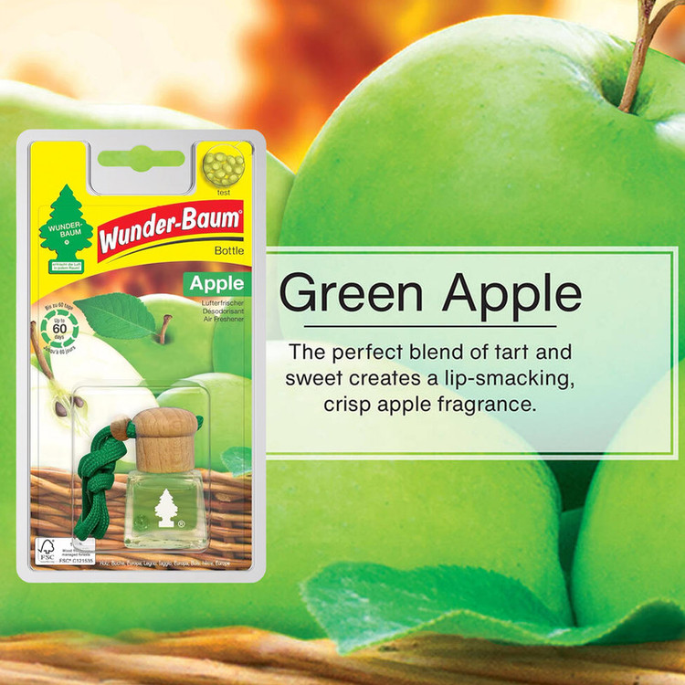 خوشبوکننده خودرو لیتل تریس مدل Liquid رایحه Apple حجم 4.5 میلی لیتر
