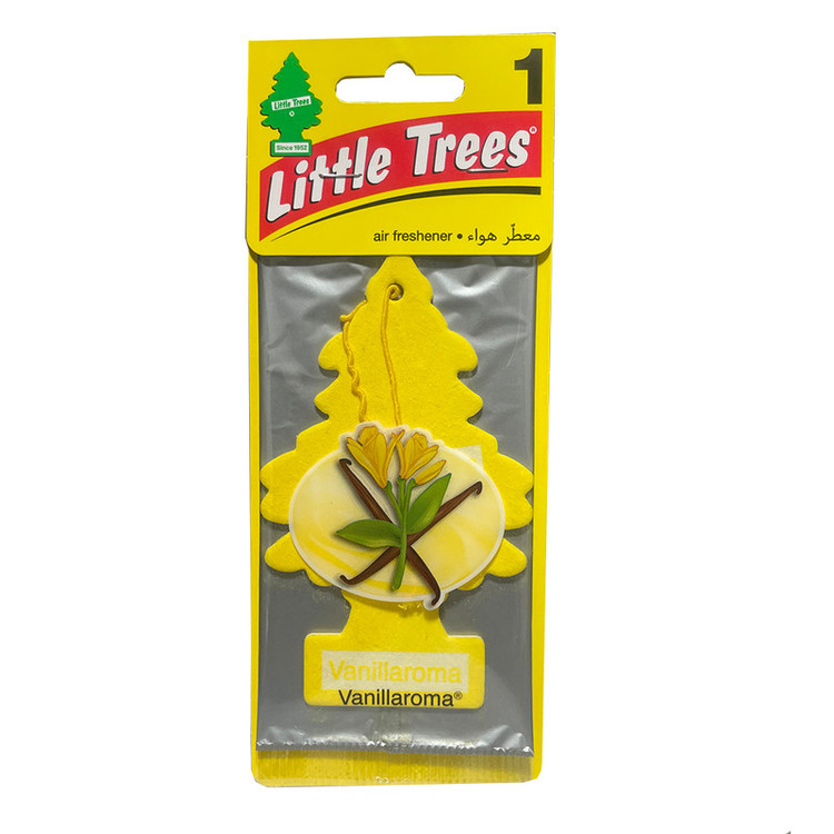 خوشبوکننده خودرو لیتل تریس مدل Vanillaroma بسته 5 عددی