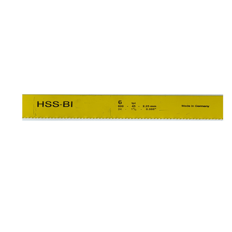تیغه اره افقی بر ارنتز مدل BI-METAL HSS 600*45*2.25 6TPI