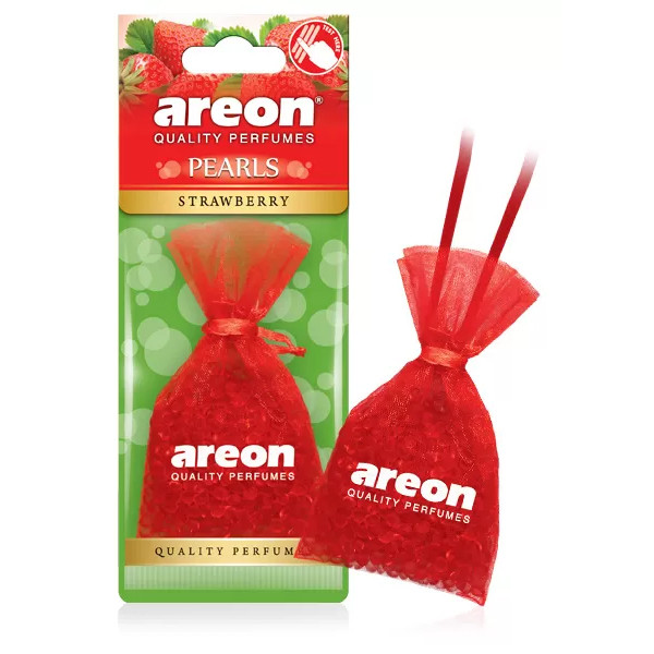 خوشبو کننده خودرو آرئون مدل PEARLS Strawberry
