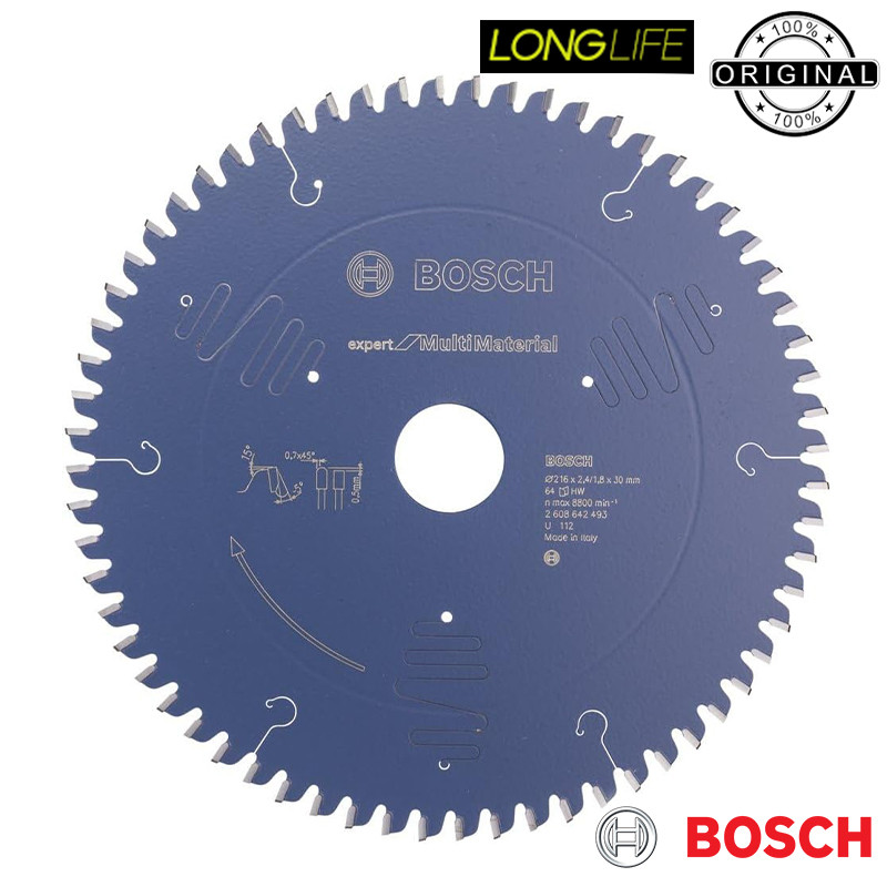 تیغ اره گرد بر بوش مدل Expert For Multimaterial - 216mm