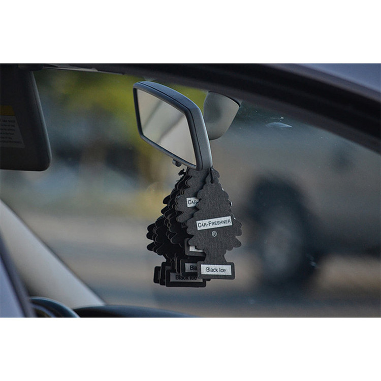 خوشبوکننده خودرو لیتل تریس مدل Black Ice بسته 2 عددی
