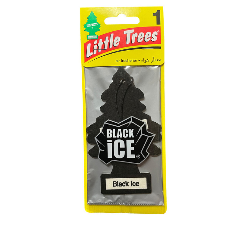 خوشبوکننده خودرو لیتل تریس مدل Black Ice بسته 2 عددی
