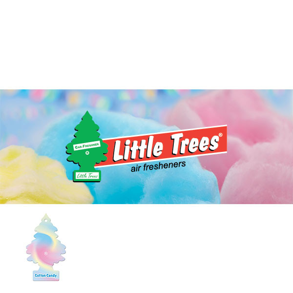 خوشبوکننده خودرو لیتل تریس مدل Cotton Candy