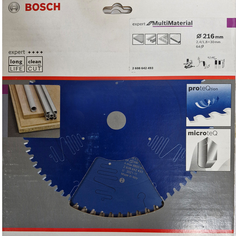 تیغ اره دیسکی بوش مدل Multi Material 216کد 2608642493