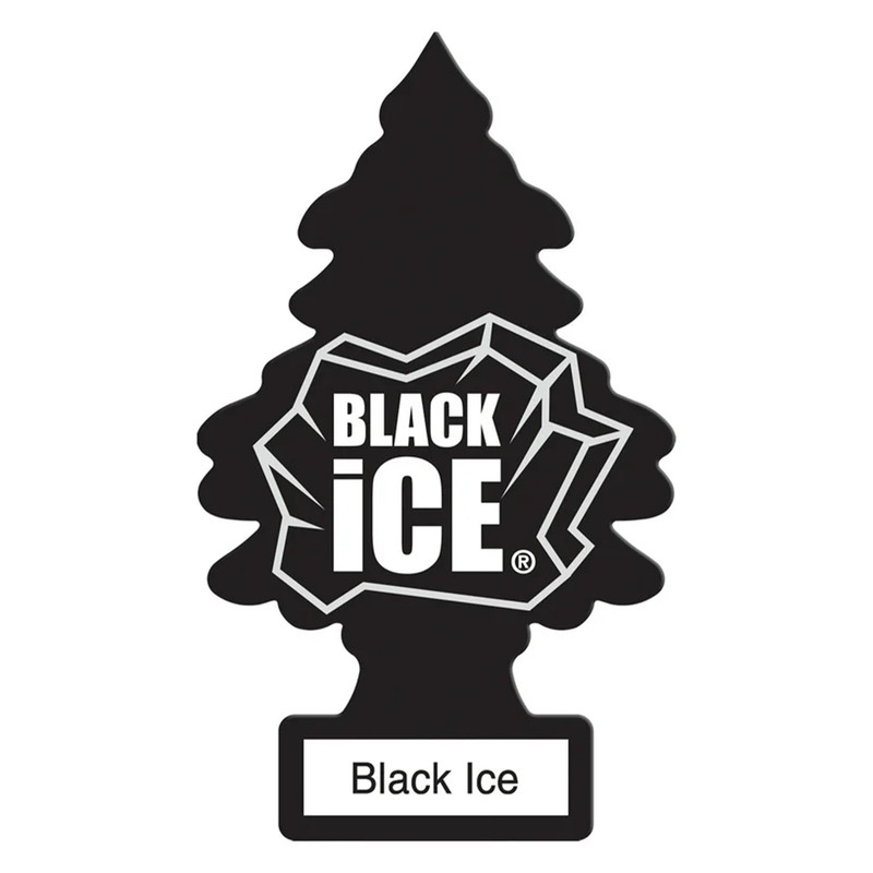 خوشبوکننده خودرو لیتل تریس مدل Trees رایحه BLACK ICE