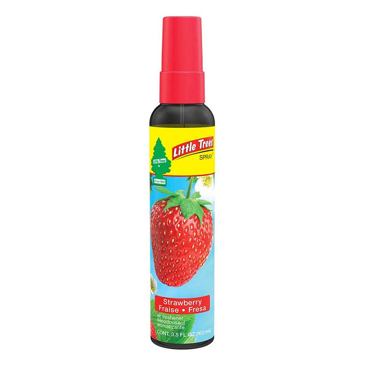 اسپری خوشبوکننده خودرو لیتل تریس مدل Strawberry وزن 110 گرم