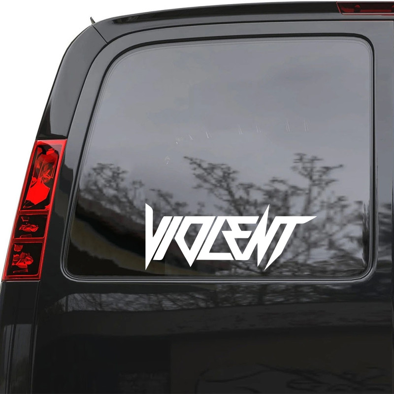 برچسب بدنه خودرو ماتریسیو طرح violent کد M60