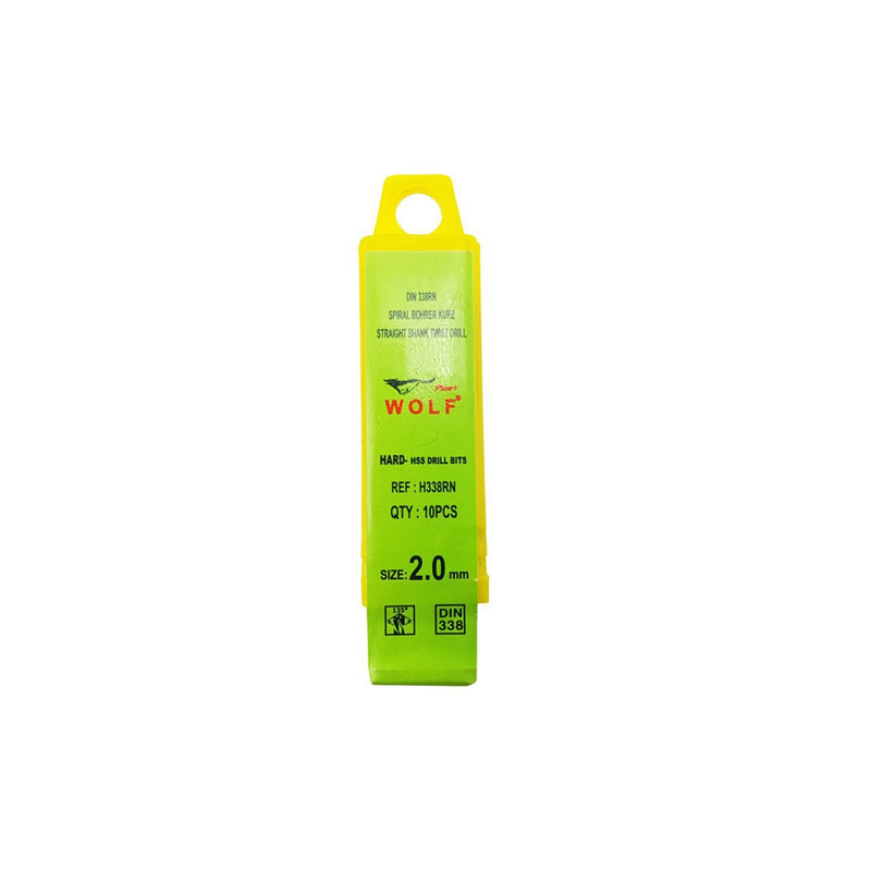 مته آهن ولف مدل HSS سایز 2 میلیمتر