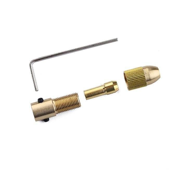 مجموعه 10 عددی سه نظام و مته شفت 2.35 مدل M8082 به همراه کولت مینیاتوری