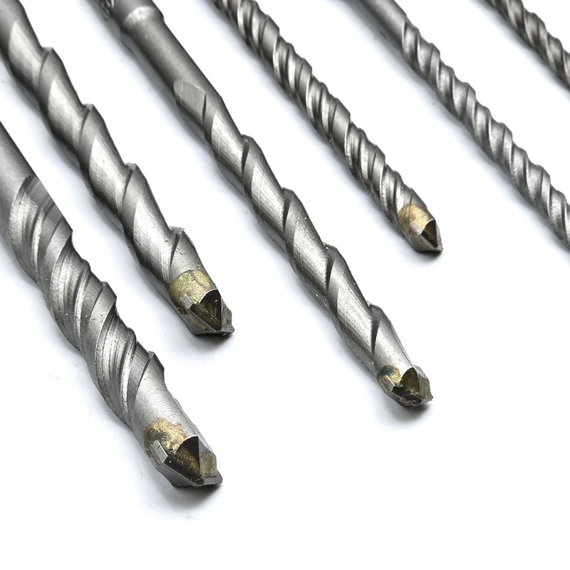 مته الماسه چهار شیار گوانژو کد 16-CM سایز 4-6-7-8-10-12-14 مجموعه 7 عددی