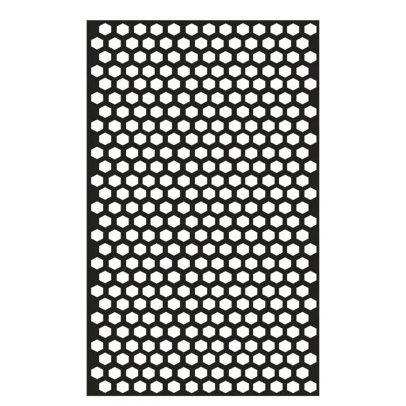 برچسب بدنه خودرو اسپرت غدیر طرح Hexagon carbon کد 01